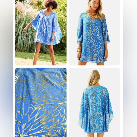 Lilly Pulitzer Miri Silk Caftan Dress - Picture 8 of 11